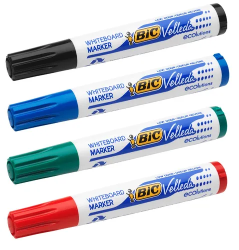 BIC Whiteboard Marker Velleda 1701 ECOlutions 4er Etui