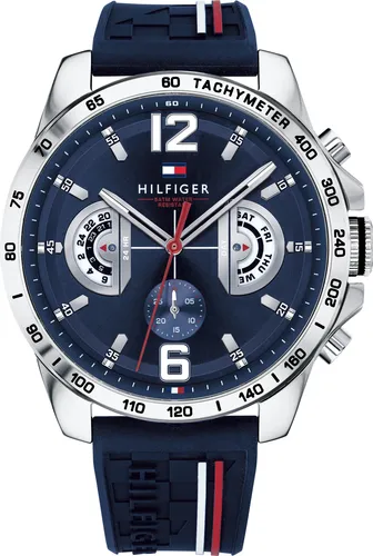 Tommy Hilfiger Herren 46mm Analoge Multifunktions-Quarz-Uhr von Tommy Hilfiger