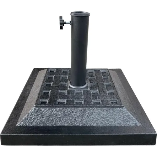 Aktive Fuss für Sonnenschirm 44 x 33 x 44 cm Schwarz Kunststoff (45304665)