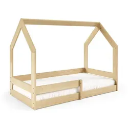 Produktbild Masseno Kinderbett FLORA 80x160 cm mit Rausfallschutz
