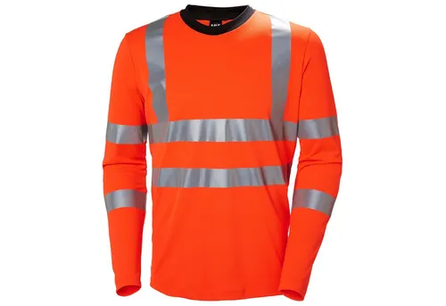 Helly Hansen workwear Warnschutz-Shirt Warnschutz Langarmshirt 