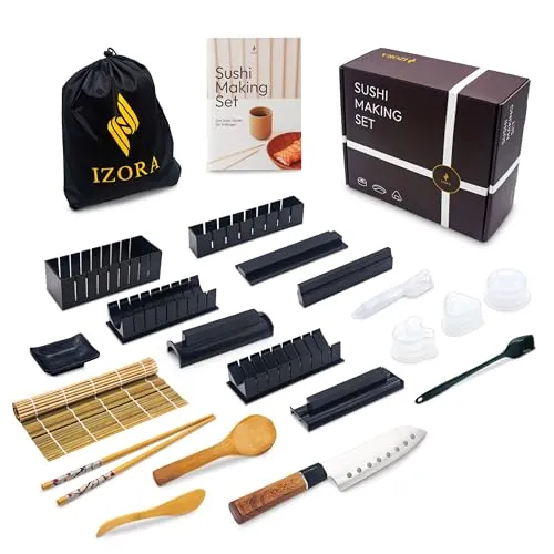 Izora Sushi Maker Set mit Anleitung und Geschenkbox
