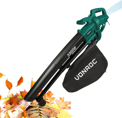 VONROC Laubsauger Elektro 3300W