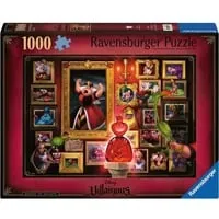 Puzzle Villainous: Queen of Hearts 1000 Teile