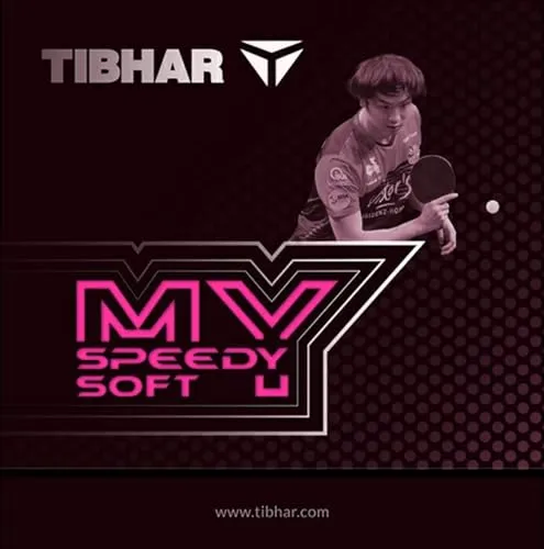 Produktbild Tibhar Speedy Soft My Tischtennisbelag (Schwarz, 1,3mm)