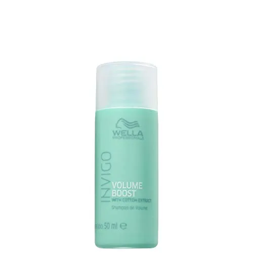Wella Invigo Volume Boost Bodifying Shampoo 50 ml Reisegröße - Shampoo für voluminöses Haar, ideal für unterwegs mit 50 ml Inhalt, sorgt für sofortige Fülle und Kraft.