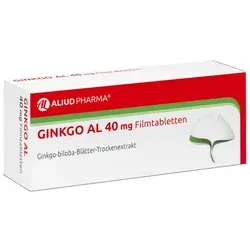 Ginkgo AL 40 mg Filmtabletten bei leichter Demenz