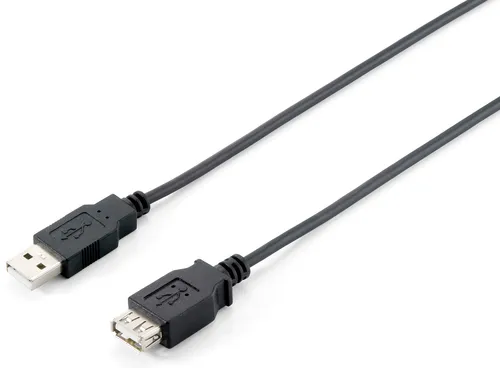 Equip 128851 Equip USB Kabel 2.0 A -> A       St/Bu  3.00m Verl.  schwarz Polybe