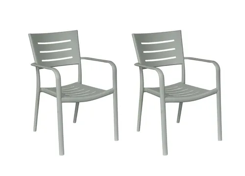 LC Garden Stapelstuhl »Vesta« – Eleganter Gartenstuhl im 2er Set - Der stapelbare Gartenstuhl »Vesta« von LC Garden überzeugt durch modernes Design und hohe Funktionalität. Leicht und langlebig, ideal für Terrasse oder Balkon. In drei Farben erhältlich.