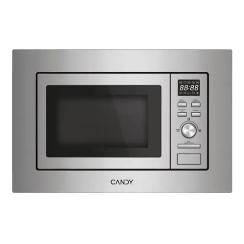 Candy CA20FMW7NG Mikrowelle, 20 Liter, 1250 Watt, Edelstahl