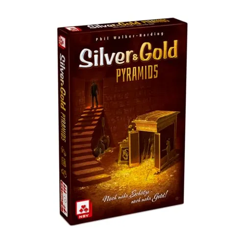 Nürnberger Spielkarten Verlag NSV - 4135 - Silver & Gold - Pyramids