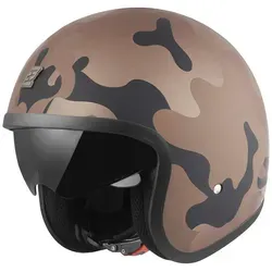 Bogotto V537 Camo Jethelm, braun, Größe XS für Männer