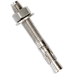 PRIOstahl Ankerbolzen Schwerlastanker 1 Stück M16x170mm Bolzendübel Ankerschraube aus Edelstahl V2A