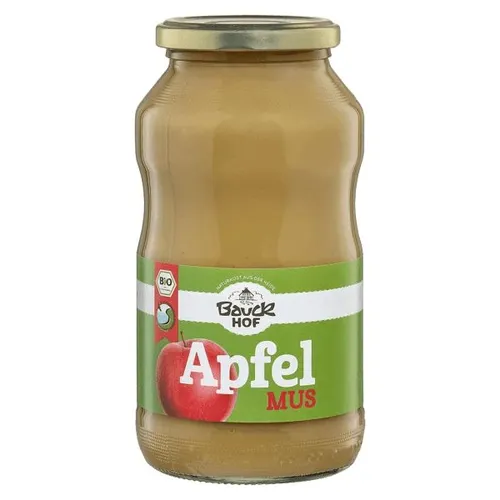 Bauck Mühle Apfelmus (gesüßt) Bio