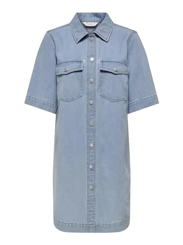 Produktbild ONLY Onlbelle S/S Button Dress DNM Gua Noos
