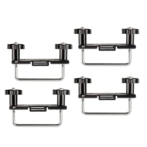 LST Montagesatz Set Dachbox U-Bügel 80 mm Pulverbeschichtet Befestigung Träger