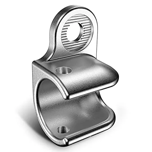 NICEDACK Fahrradanhänger Kupplung für Thule Chariot, Achskupplung für Anhänger, Fahrrad Kupplung (Silber, 1 Stück)
