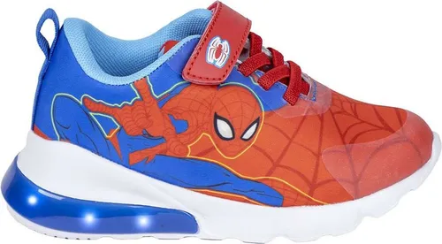 Cerda Group Spiderman Hallenschuhe für Kinder Rot EU 27 - Sportliche Hallenschuhe mit leuchtenden Spiderman-Motiven, ideal für aktive Kinder. Leichte EVA-Sohle für optimalen Komfort und Spielspaß.