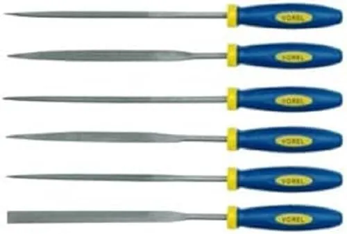 NEEDLE FILE SET 140MM 6PCS