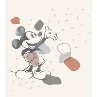 Komar Vliestapete Digitaldruck Vlies - Mickey Organic Shapes 250x280 cm - Fototapete mit fotorealistischen Disney-Motiven, ideal für Kinderzimmer; dimensionsstabil, geruchsneutral und lichtbeständig für eine langlebige Gestaltung.
