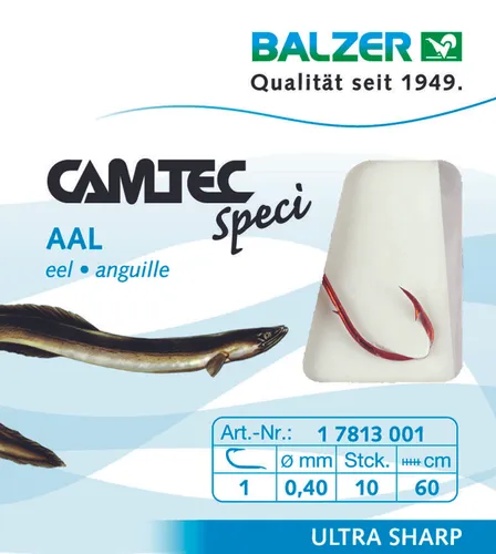Balzer Camtec Speci Aal rot 60cm #4 in rot von Balzer