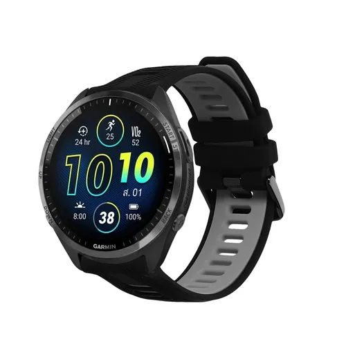 Silikon Uhrenarmband für Garmin Forerunner 965 955 945 745 Armband