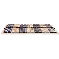 vidaXL Lattenroste 2 Stk. 70x200 cm mit 42 Latten - Lattenroste mit 42 Latten und 7 Zonen für optimale Körperunterstützung. Robuster Buchenholz-Rahmen, einfache Montage und anpassbare Festigkeit für individuellen Schlafkomfort.