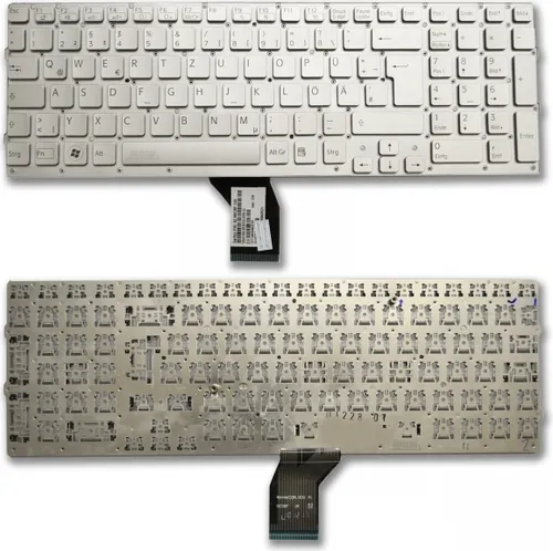 Tastatur für Sony Vaio VPC-CB17 VPC-CB2S1E/W VPCCB4Z1E Keyboard Silber