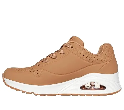 Skechers Damen UNO Stand ON AIR Sneakers, TAN, 35.5 EU in braun von Skechers