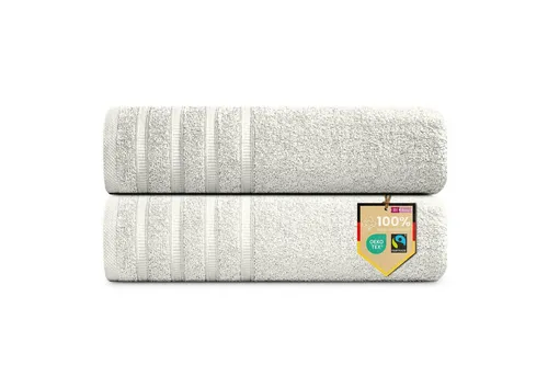 B!HOME Handtücher Set Saunatücher, Duschtücher, Gästehandtücher 100% Baumwolle, (Spar-Set, 2-St), flauschig saugfähig Frottee weich