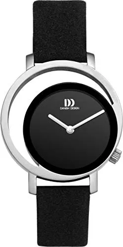 Danish Design Damen-Uhren Analog Quarz One Size Schwarz 32020129 - Armbanduhren für Damen, elegante und zeitlose Analog-Uhr mit einem Durchmesser von 3,2 cm und perfektem Tragekomfort.