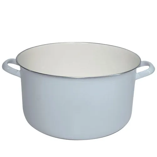 Riess Classic Einsiedekasserolle Ø28cm 8Liter - Töpfe für schnelles Einkochen, ideal für Marmeladen dank extrastarkem Boden und hervorragender Wärmeleitung. Geeignet für alle Herdarten, inklusive Induktion.