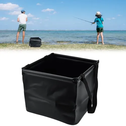 SLTAXAR Faltschüssel Camping 20L Faltbare Spülschüssel Camping Waschschüssel Outdoor Faltschüssel Falteimer aus Langlebigem Planen Gewebe Faltbare Schüssel Universell Spülbecken Fürs Campen Spülen