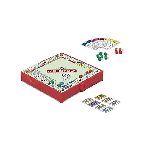 Hasbro France - B10021010 - Spiel - Monopoly-Reisespiel (französische Version)