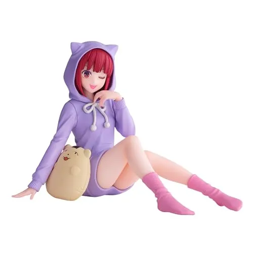 Banpresto BP89334P Actionfigur Kana Arima Oshi No KO - 10 cm - Actionfigur aus PVC, handgefertigt und lizenziert, ideal für Sammler und Anime-Fans. Lieferung in versiegelter Box mit Basisständer, perfekt für Kinder und Erwachsene.
