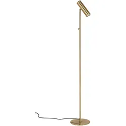 Xxxl Stehleuchte, Messing, 150 cm - Elegante Stehlampe aus Metall in Messingfarbe, 150 cm hoch, ideal für stilvolle Innenbeleuchtung.