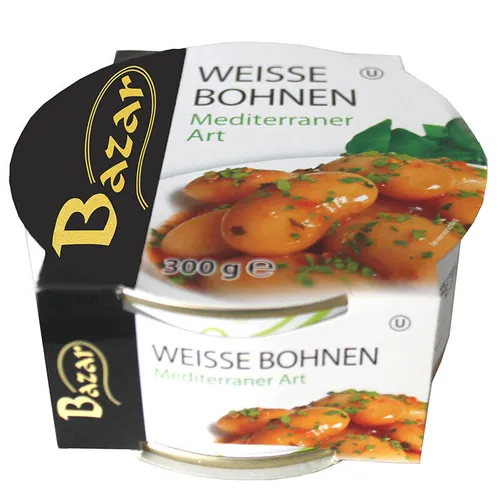 Bazar Weiße Bohnen Mediterraner Art 300 g