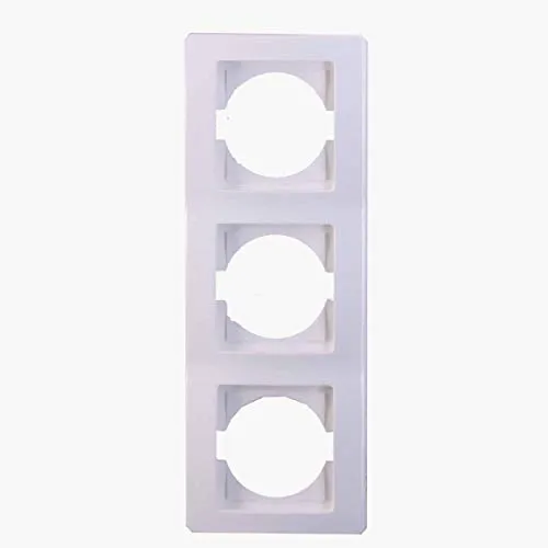 EKONOMIK 3-fach UP-Rahmen vertikal, weiß