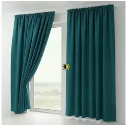 Beautex Verdunkelungsvorhang 2er Set Verdunkelungsgardine mit U-Band, Blackout Vorhang abdunkelnd (2 St), Kräuselband, verdunkelnd grün 140 cm x 225 cm