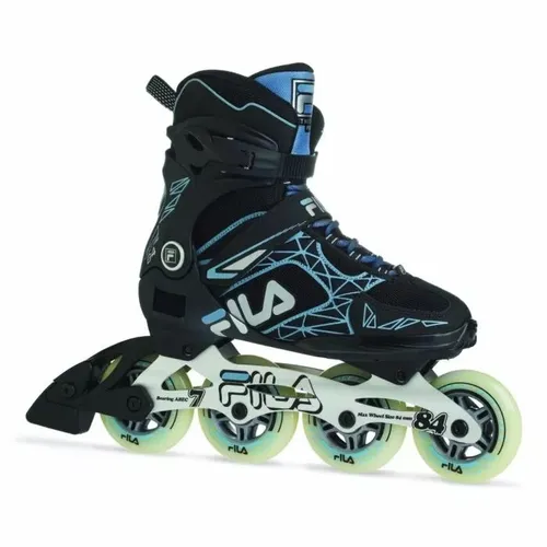 FILA Inline Skates Legacy Pro 84 - Damen Schwarz, Größe 38 - Skates für Damen mit 84mm Rollen und ABEC 7 Kugellagern, ideal für komfortables und agiles Fahren dank Aluminiumrahmen und FILA AIR FLOW Technologie.