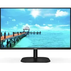 AOC 27B2H EU - 27 Zoll Full HD Monitor, 178° Blickwinkelstabilität und ergonomische Neigungsverstellung für höchsten Komfort