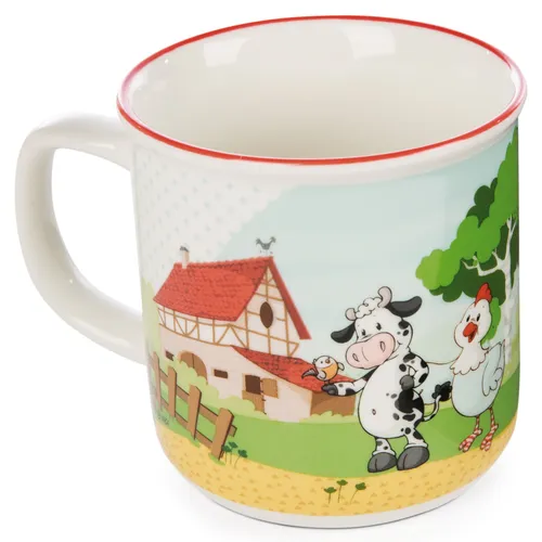 NICI Porzellantasse Farm Friends 47807 - NICI Tasse Farm Friends 8cm