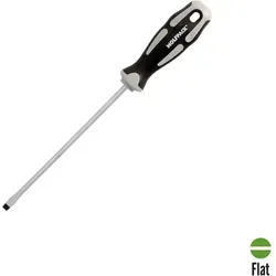 S2-Stahl-geprägter Flachschraubendreher – 1,0 x ø 5,5 x 150 mm