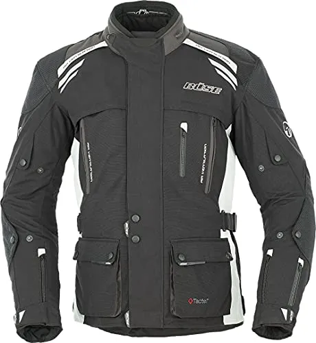 Büse Highland Motorrad Textiljacke 8XL Schwarz/Hellgrau