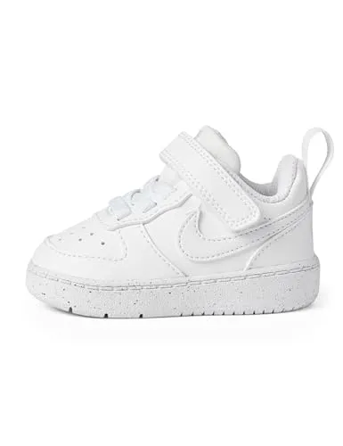 Nike Sneakers DV5458-106 - Kinder Sneaker in Weiß, Größe 18,5 - Die Nike Court Borough Low Recraft (Td) Kinder Sneaker kombinieren stylisches Design mit optimalem Tragekomfort und Stabilität für aktive Kinder. Ideal für den Alltag und Freizeitaktivitäten.