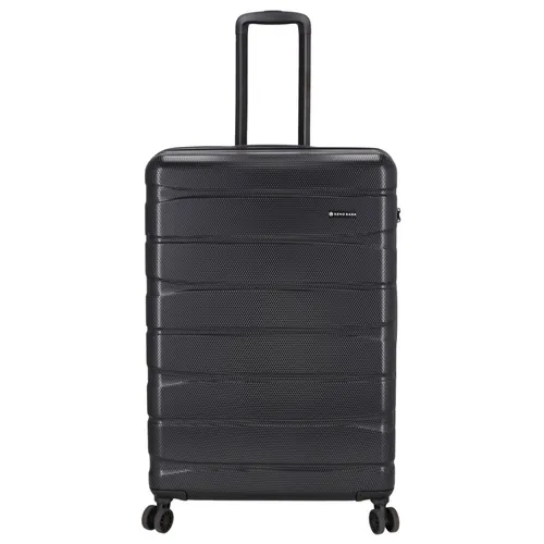 Kenorada Trolley Wave Spinner L 77 cm - Koffer mit stabiler ABS Hartschale und 100 Litern Stauraum, ideal für zweiwöchige Reisen, ausgestattet mit TSA-Zahlenschloss und 360° Doppelrollen für müheloses Manövrieren.