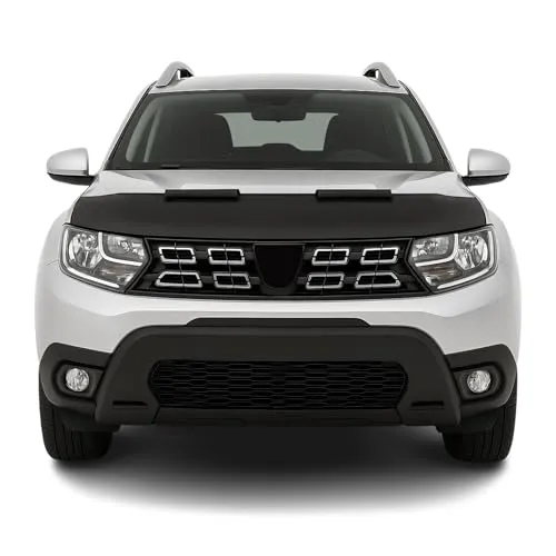 OMAC Haubenbra Steinschlagschutz für Dacia Duster 2018-2024 - Steinschlagschutz für Dacia Duster, maßgeschneiderte Passform und witterungsbeständige Materialien schützen Ihr Fahrzeug vor Schäden und verleihen ihm einen stilvollen Look.