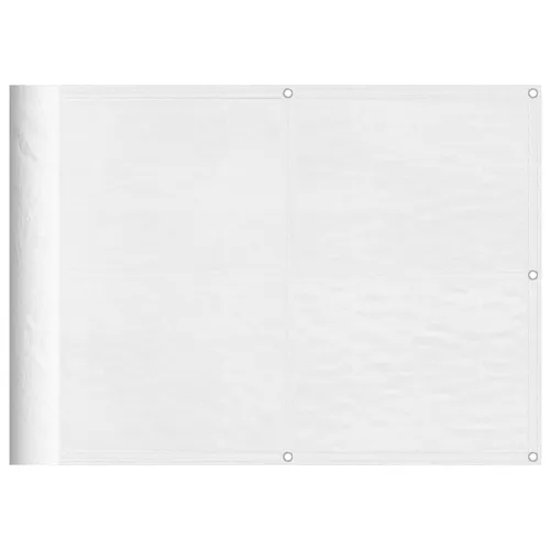 vidaXL Balkon-Sichtschutz Weiß 75x700 cm von vidaXL