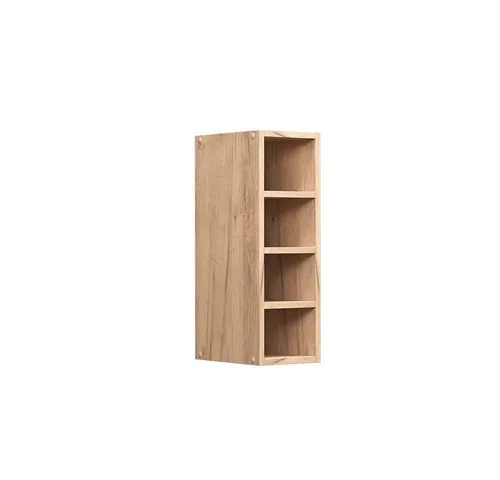 Vicco Hängeschrank R-Line in Goldkraft Eiche - Hängeschrank in Goldkraft Eiche, 20 cm breit mit 4 Fächern und 4 Einlegeböden – ideal für platzsparende Aufbewahrung in jedem Raum.