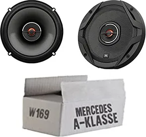 JBL GX602 Koax Lautsprecher für Mercedes A-Klasse W169 - Car-HiFi-Lautsprecher für Mercedes A-Klasse W169, 2-Wege-System mit Plus One™-Woofer für überlegene Klangqualität und optimierte Niedrigfrequenz-Wiedergabe.